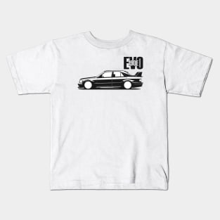 190E EVO Black White Kids T-Shirt